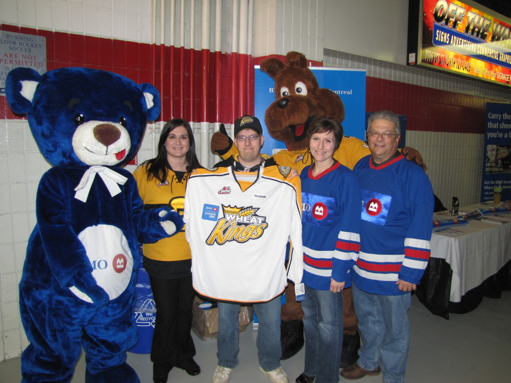 LOCAL FAN TAKES HOME BMO HONOUR Brandon Wheat Kings