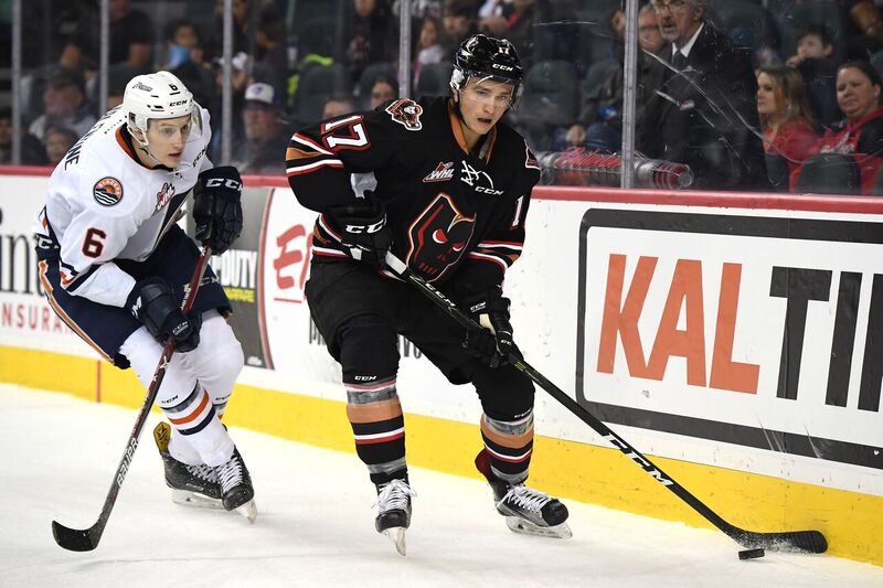 Photos Hitmen defeat Blazers Calgary Hitmen