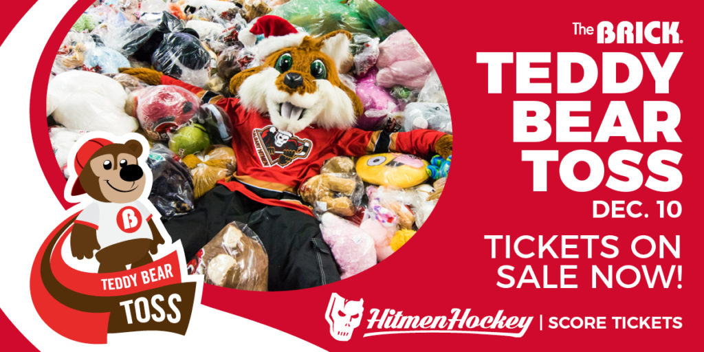 hitmen teddy bear toss 2018 tickets