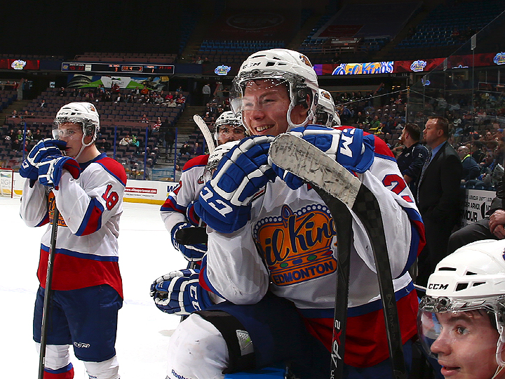 Lazar Named WHL Player of the Week Edmonton Oil Kings