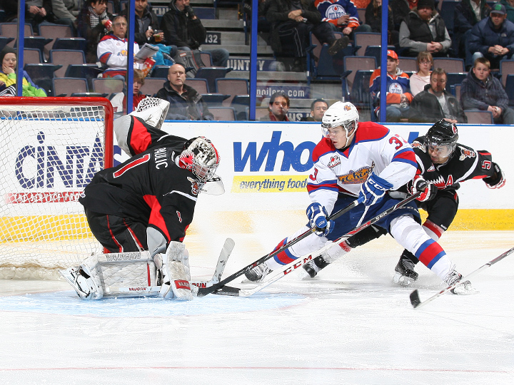 Oil Kings Get Tough on Warriors Edmonton Oil Kings