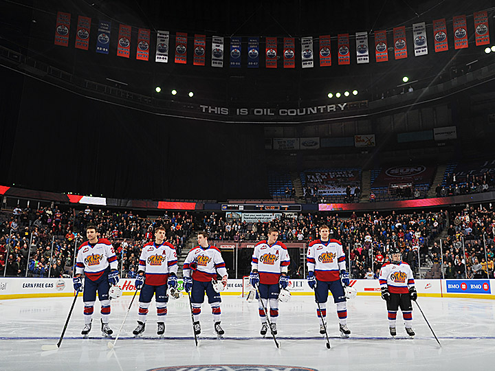 Oil Kings to Honour Local Hero Edmonton Oil Kings