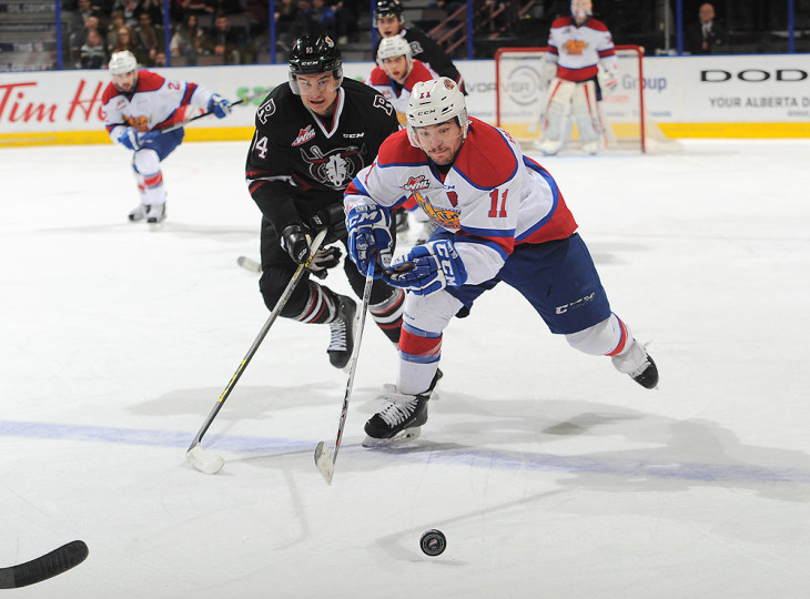 Oil Kings Run Over by Rebels Edmonton Oil Kings
