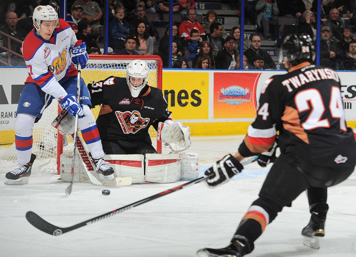 Oil Kings Shutout by Hitmen Edmonton Oil Kings