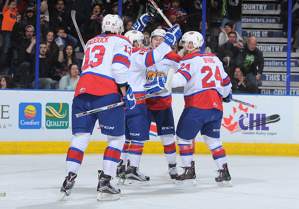 Edmonton Wins Battle of the Kings Edmonton Oil Kings