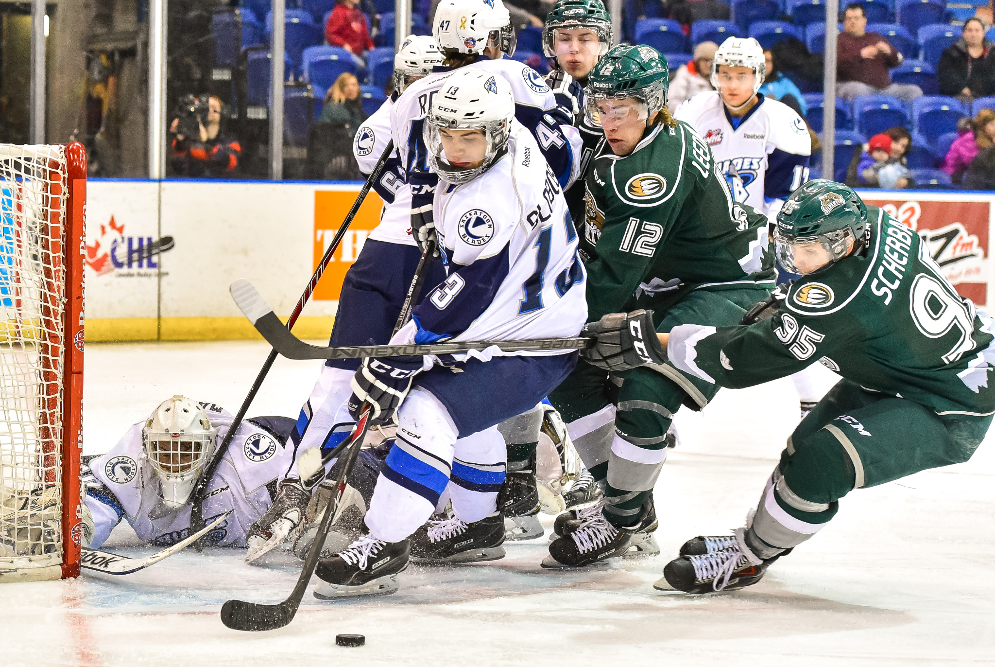 ‘Tips Power Past Blades with Big Second Period - Everett Silvertips