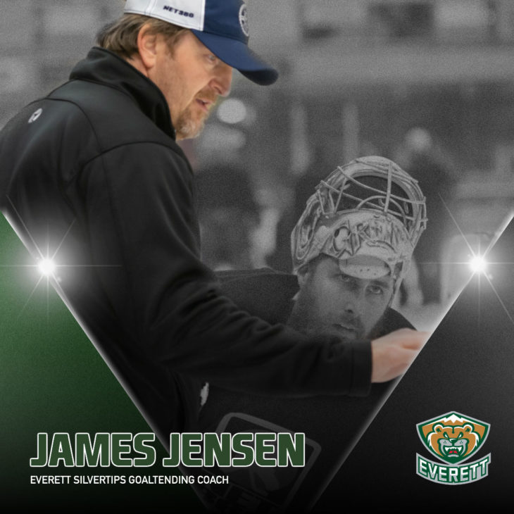 Tips Name James Jensen New Goaltending Coach Everett Silvertips