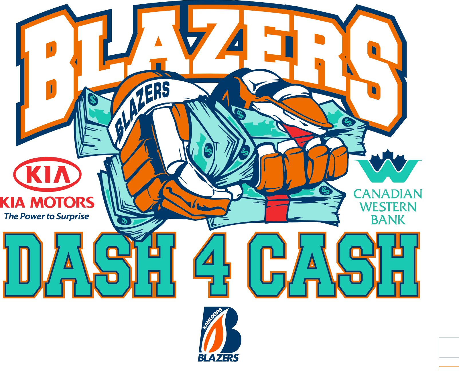 DASH FOR CASH RAISES MORE THAN 2100 Kamloops Blazers