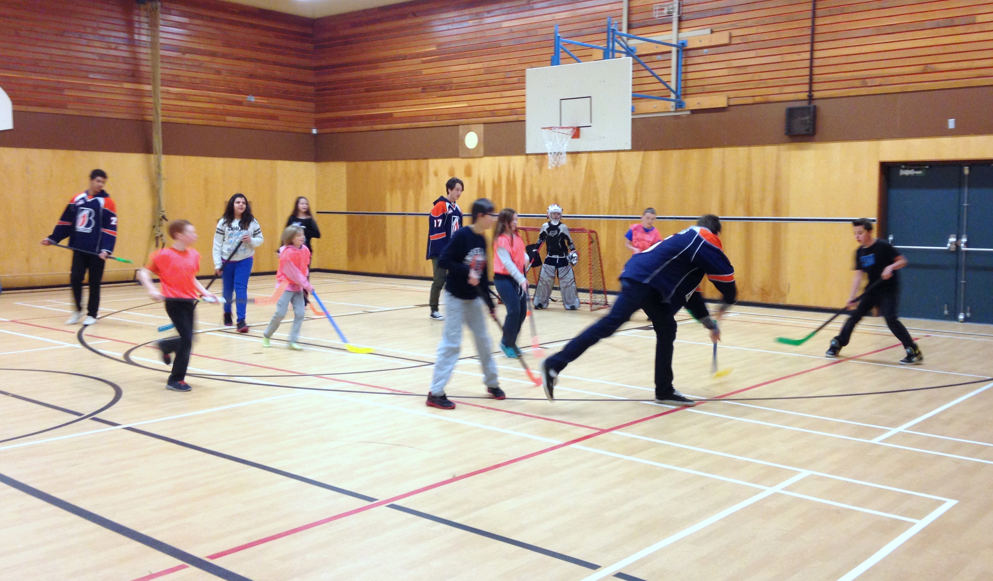 School Visits Arthur Stevenson, Parkcrest, Dufferin Kamloops Blazers