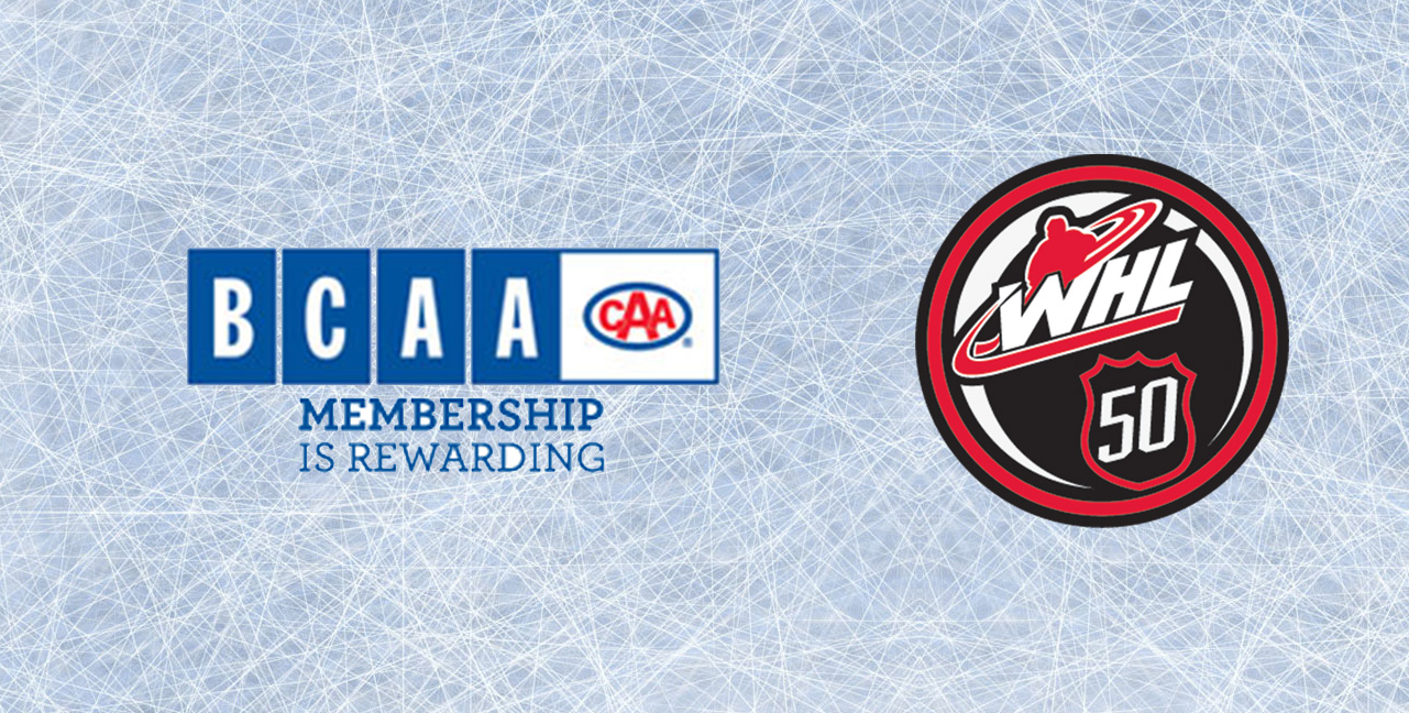 WHL ANNOUNCES PARTNERSHIP WITH BCAA Kelowna Rockets