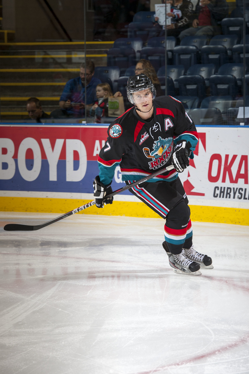 SEVERSON STARTS SEASON IN NEW JERSEY Kelowna Rockets