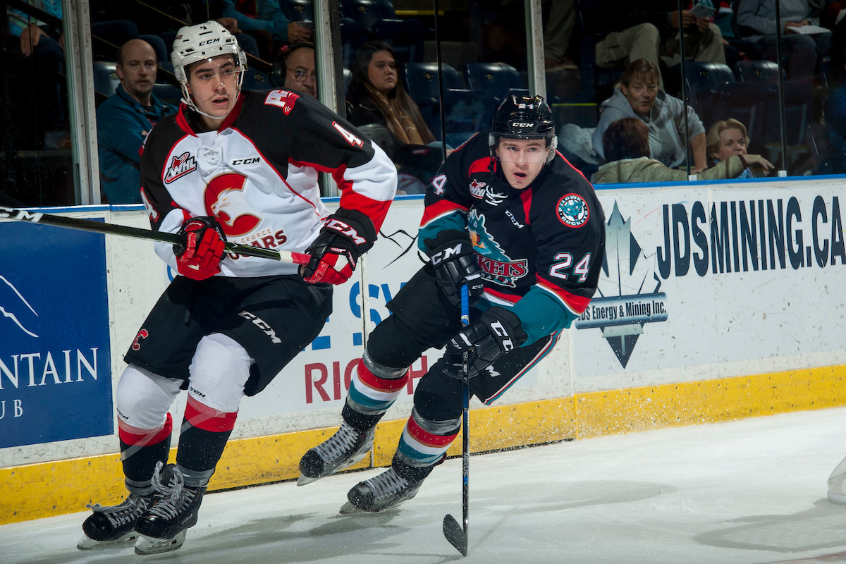 Cougars Take Down Rockets 42 in Kelowna Kelowna Rockets
