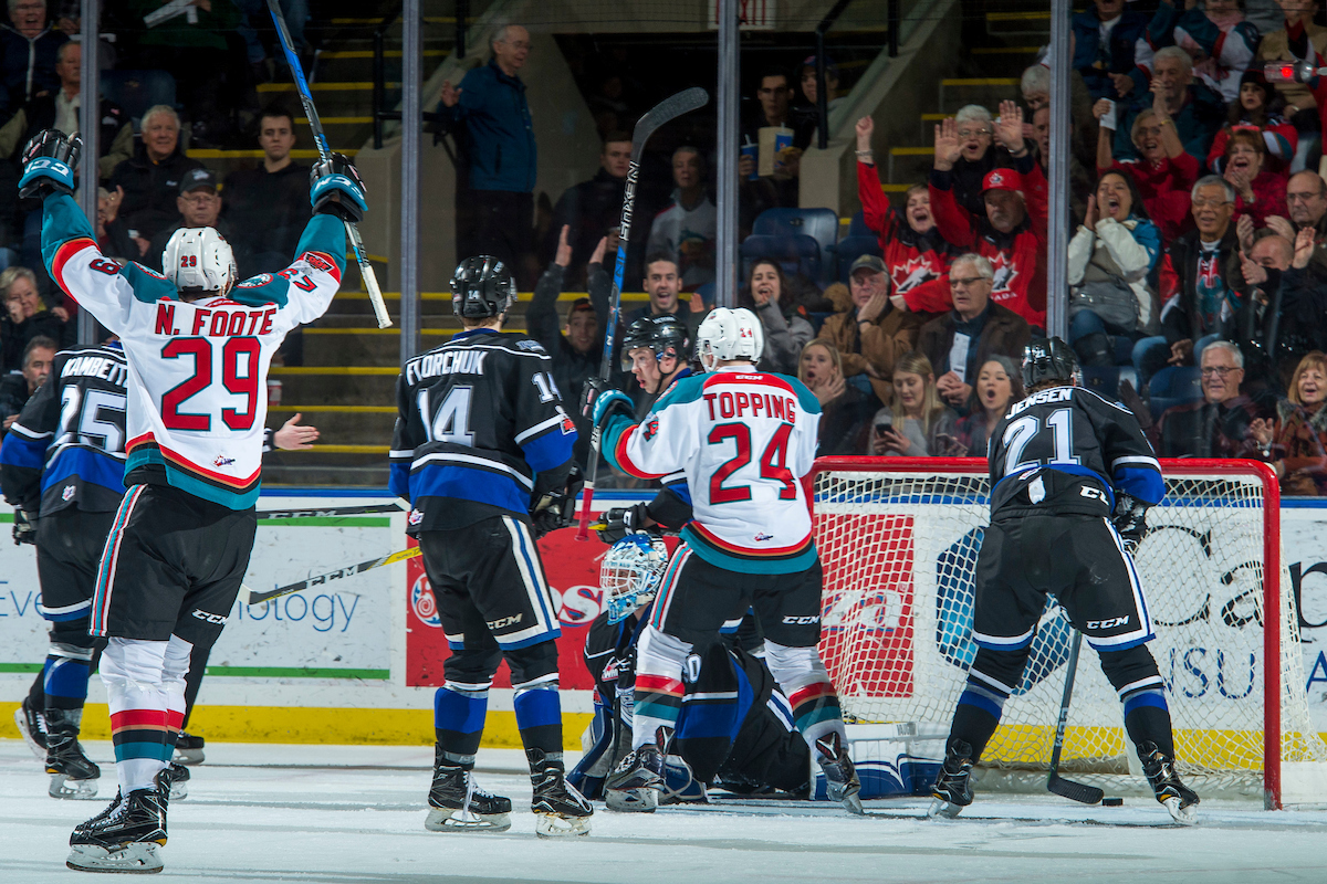 Trc Riverside Rockets Rockets keep rolling with a 3-2 shootout win over Royals - Kelowna Rockets
