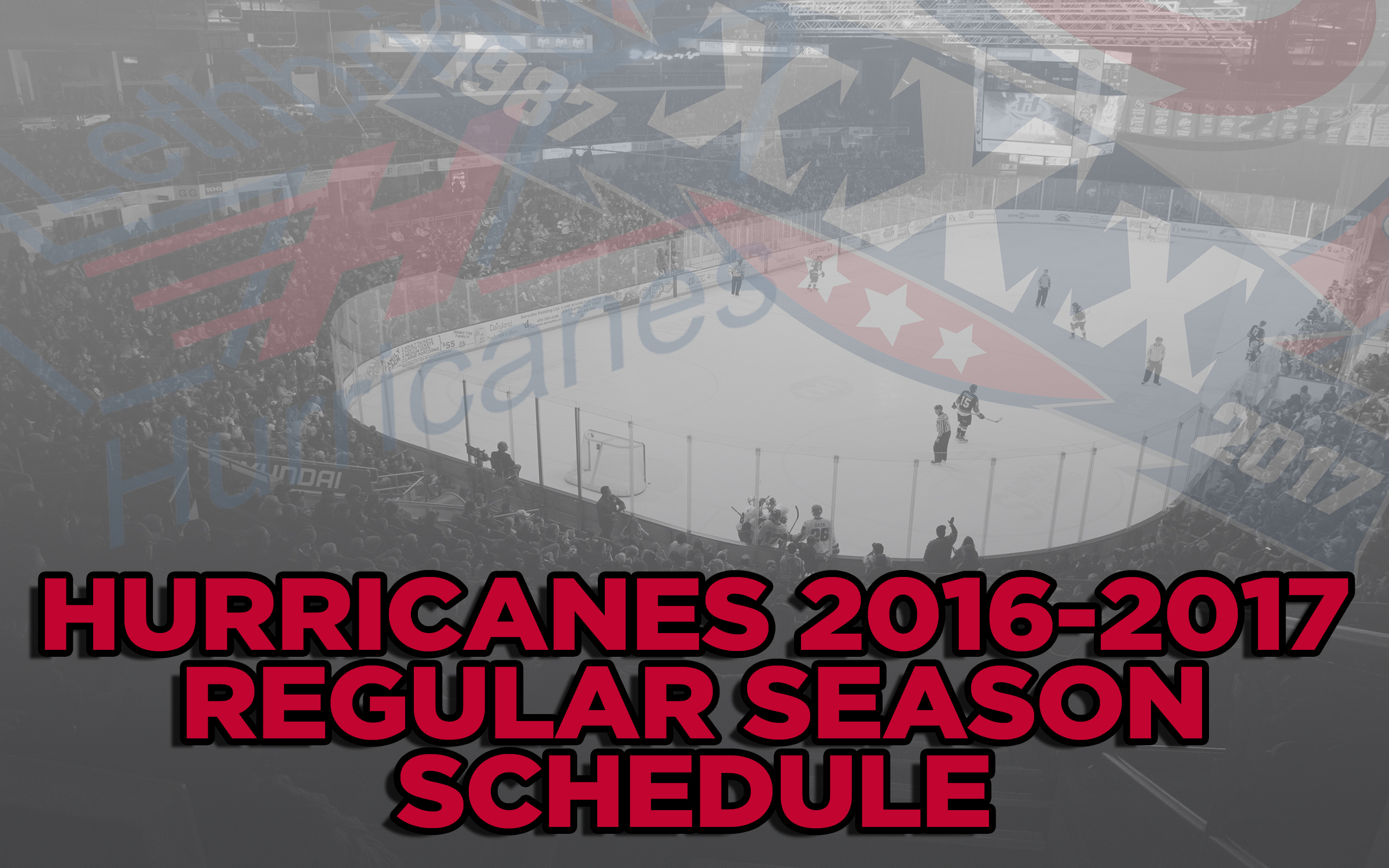 20162017 Regular Season Schedule Released Lethbridge Hurricanes
