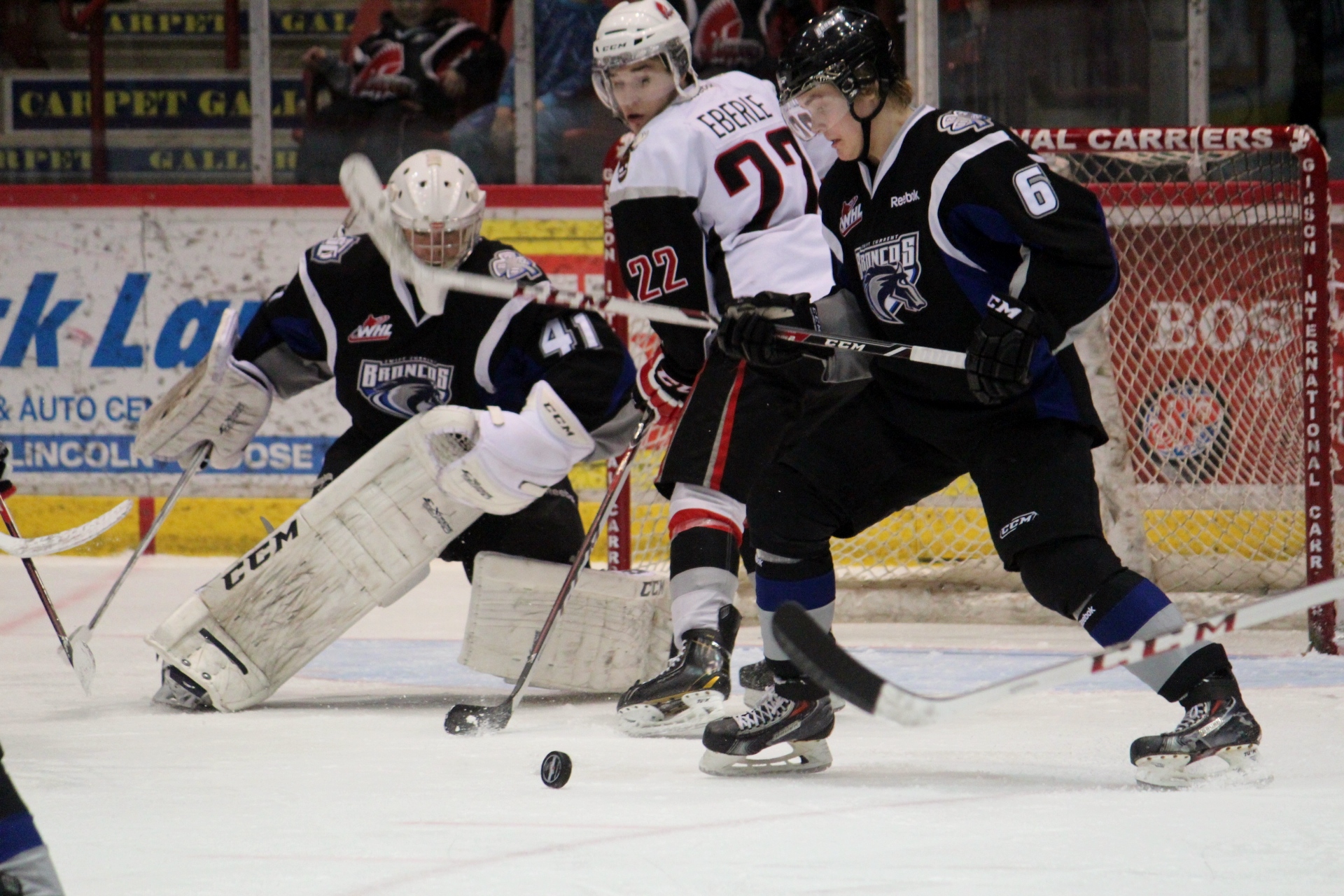 Warriors Doubled By Broncos Moose Jaw Warriors