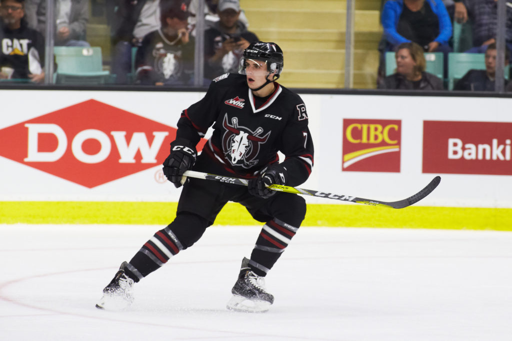 Sass a rapid riser on Rebels blueline – Red Deer Rebels