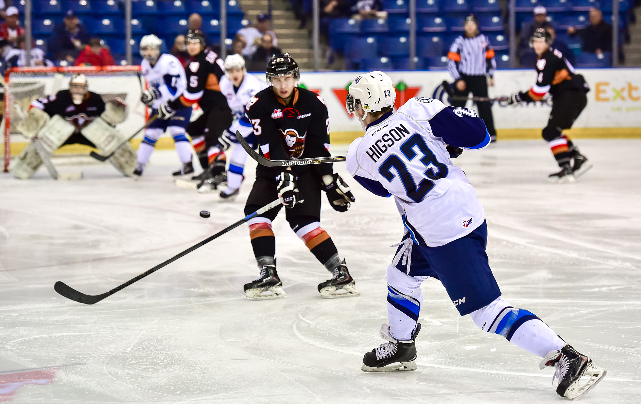 Blades kick off road trip in Calgary Saskatoon Blades