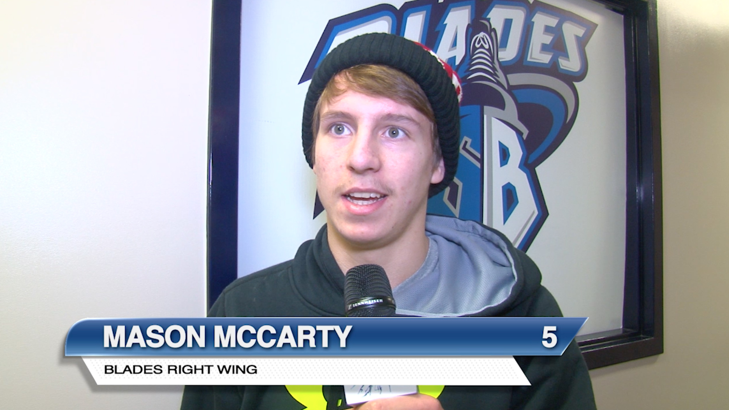 Meet the newest Blade Mason McCarty Saskatoon Blades
