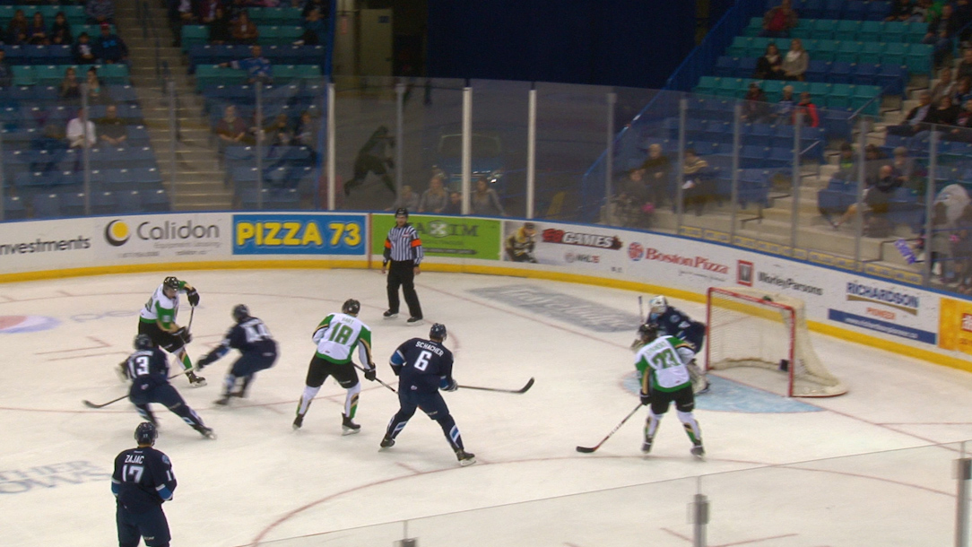 HIGHLIGHTS Oct. 11 Blades (3) vs. Raiders (2) Saskatoon Blades