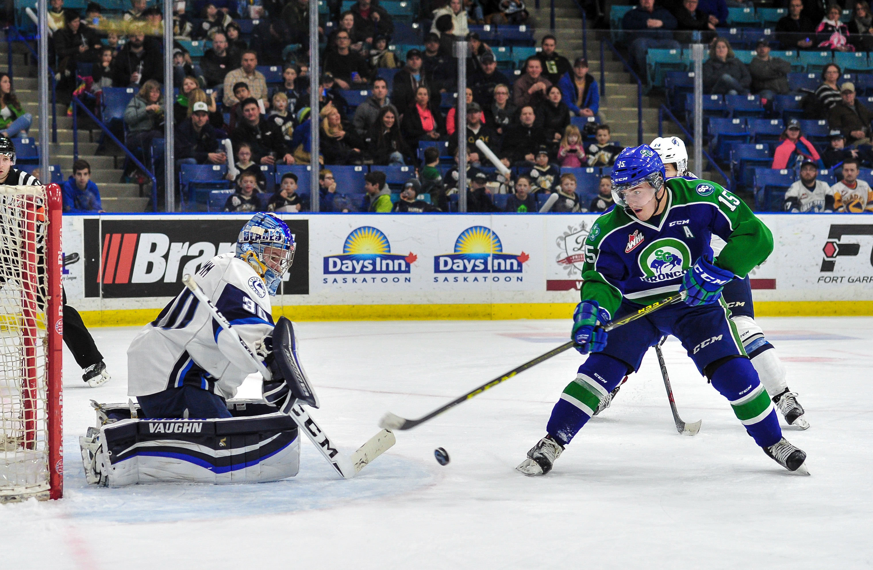 HIGHLIGHTS Feb 6th, Broncos (4) Vs. Blades (1) Saskatoon Blades
