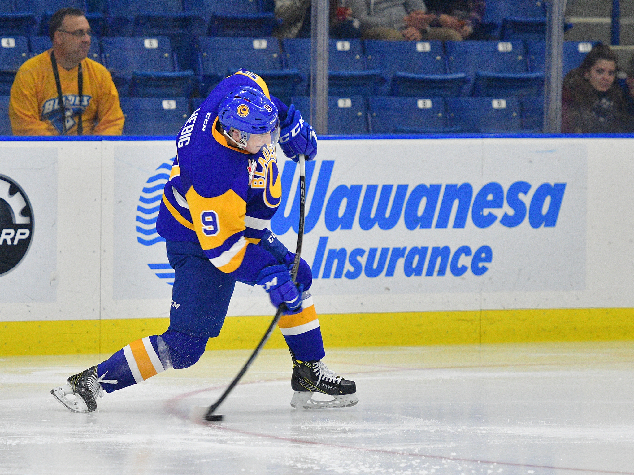 Cam Hebig scored his 1st career Hat-Trick Friday night vs Swift Current