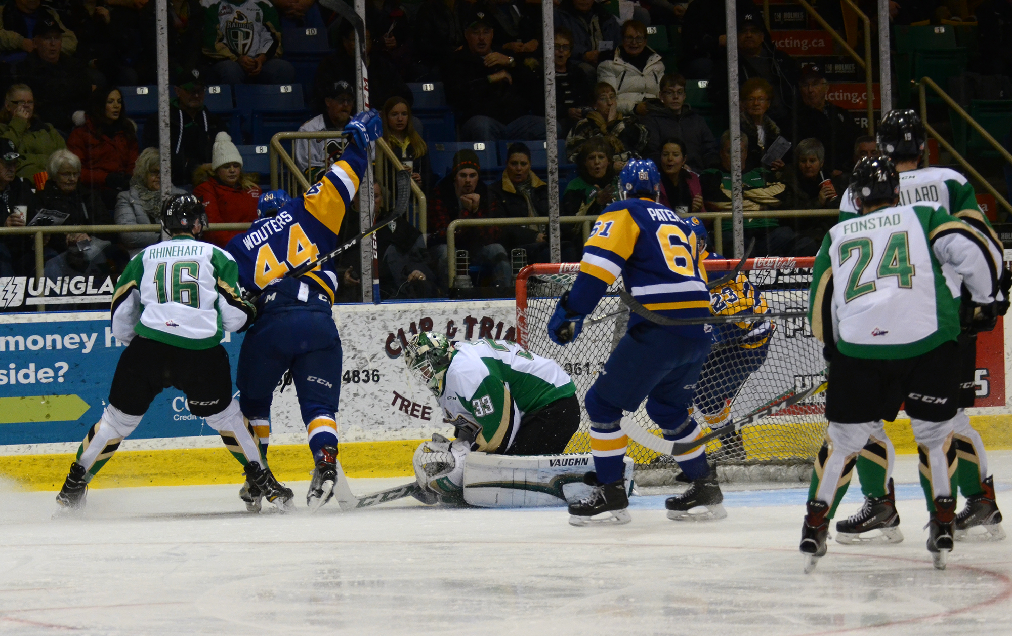 RECAP Blades comeback to take series sweep in Prince Albert