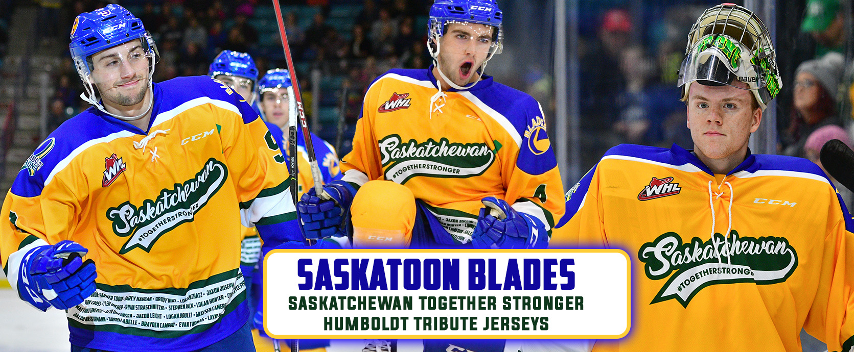 Online Auction Humboldt Tribute Jerseys Saskatoon Blades