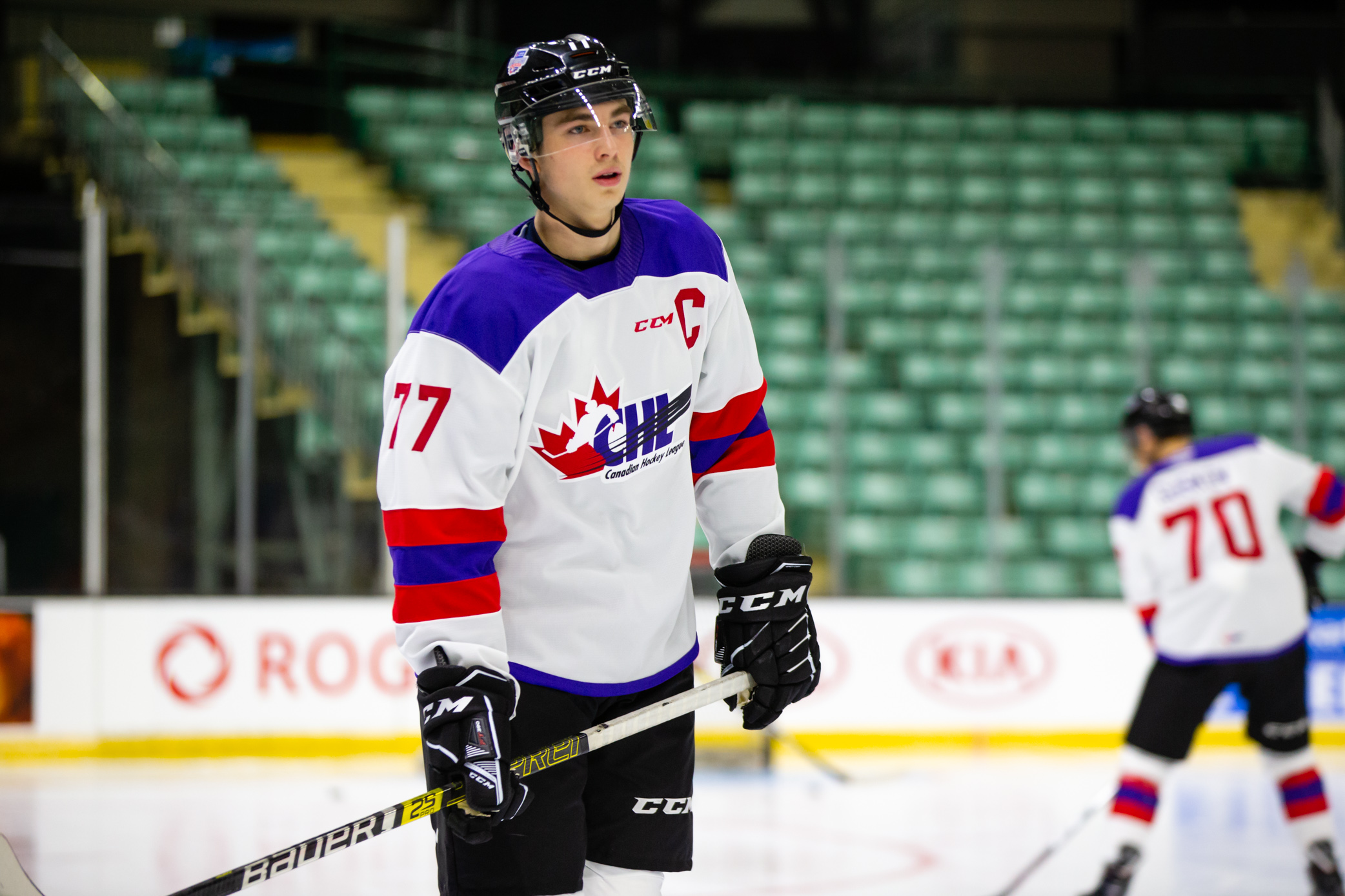 Photo Gallery Kirby Dach Prepares For Top Prospects Game Saskatoon Blades