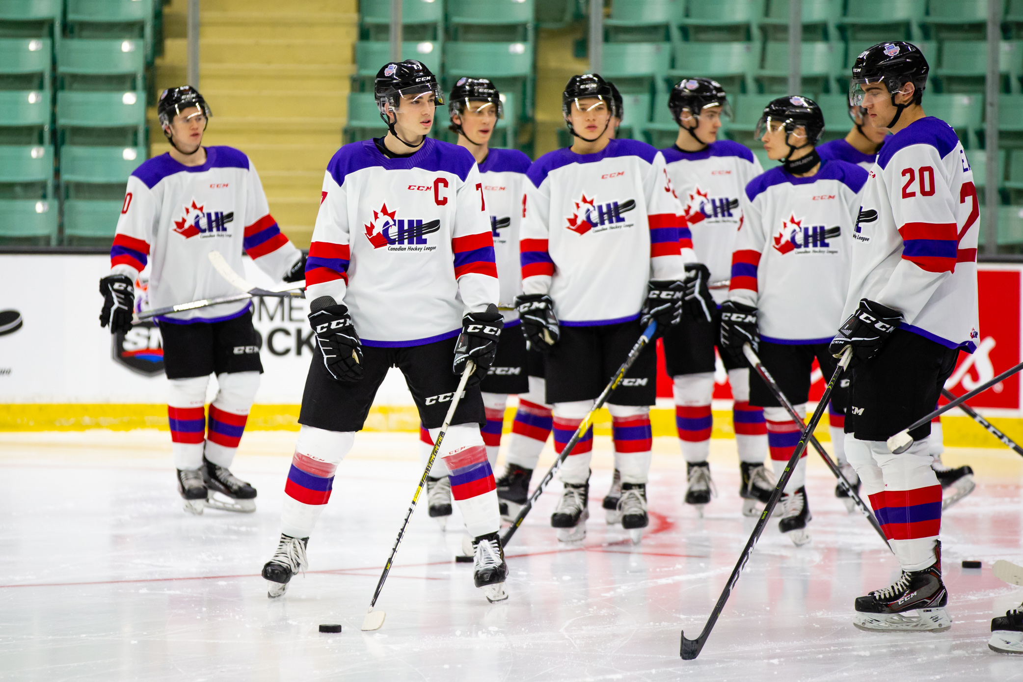 Photo Gallery Kirby Dach Prepares For Top Prospects Game Saskatoon Blades