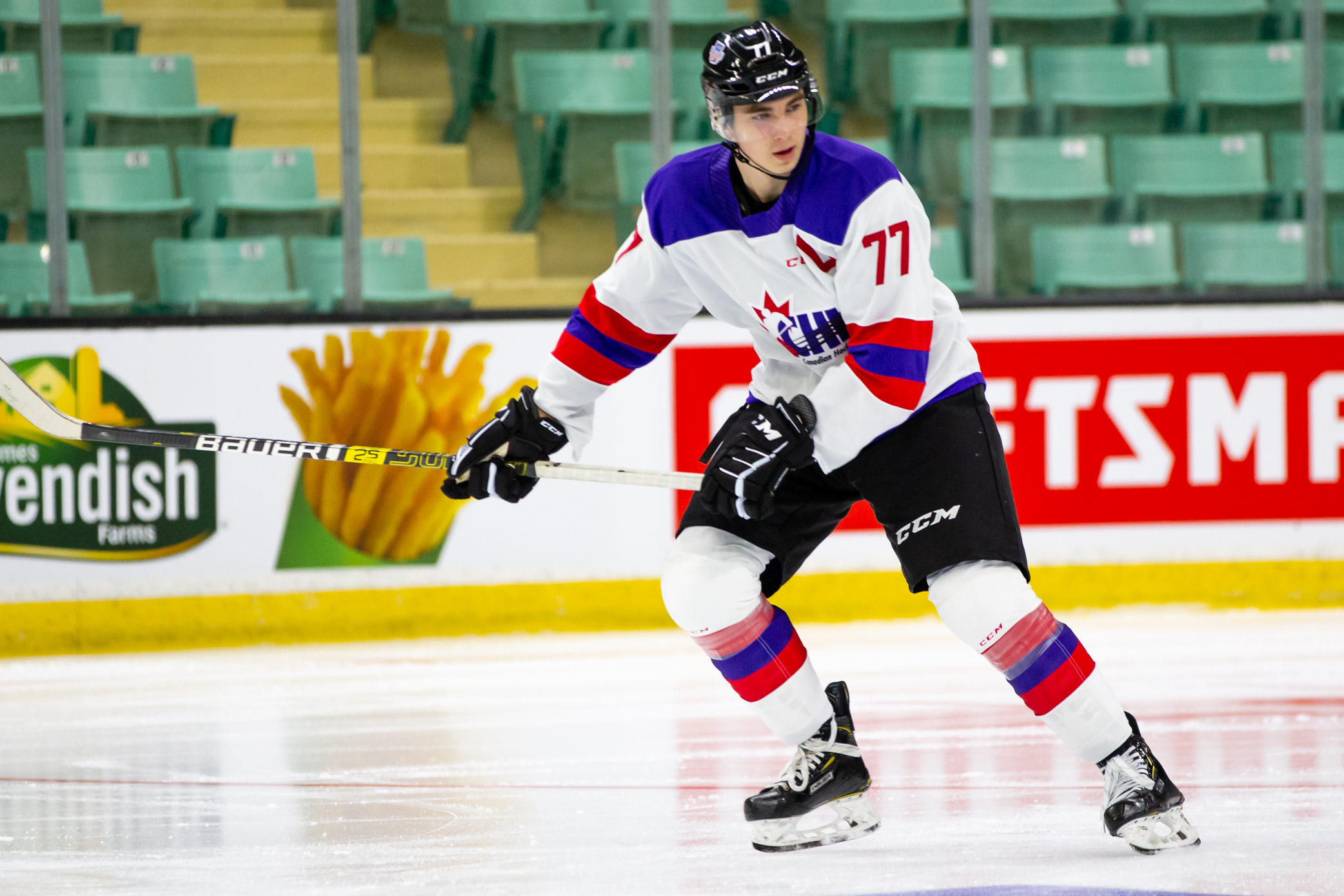 Photo Gallery Kirby Dach Prepares For Top Prospects Game Saskatoon Blades