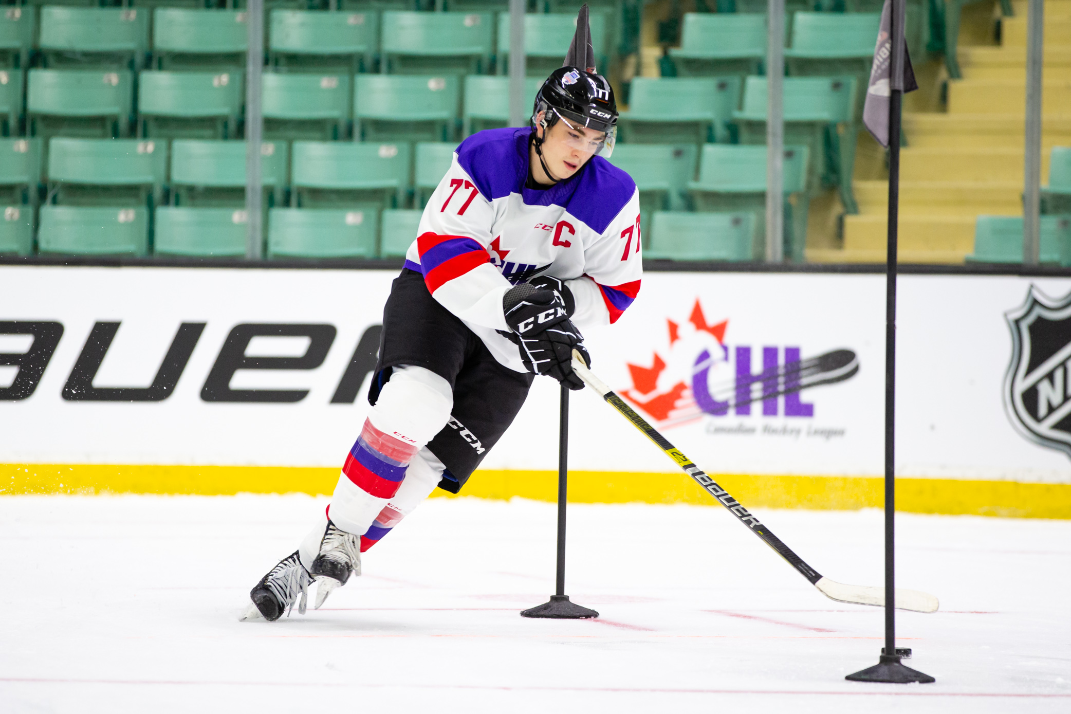 Photo Gallery Kirby Dach Prepares For Top Prospects Game Saskatoon Blades