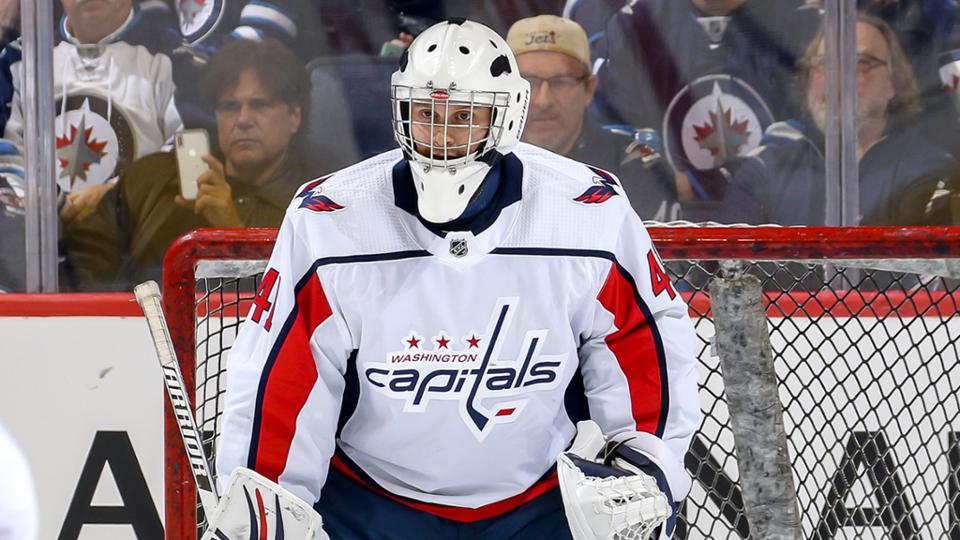 Former TBird goalie Gavin McHale is emergency backup goalie for