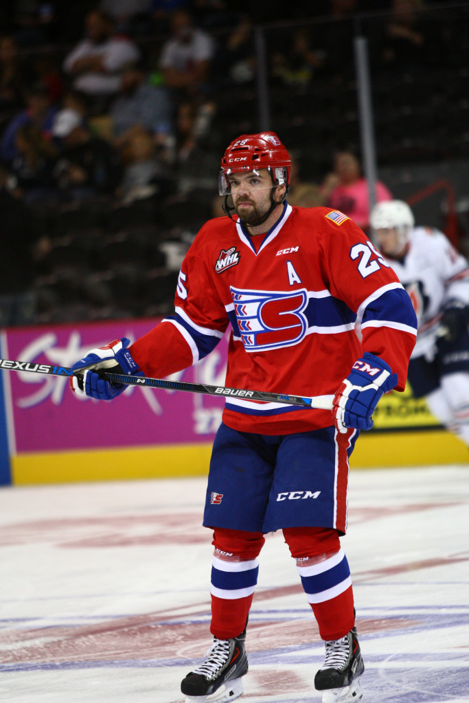 TIPS TOO MUCH ON SUNDAY NIGHT AS CHIEFS FALL 5 1 Spokane Chiefs