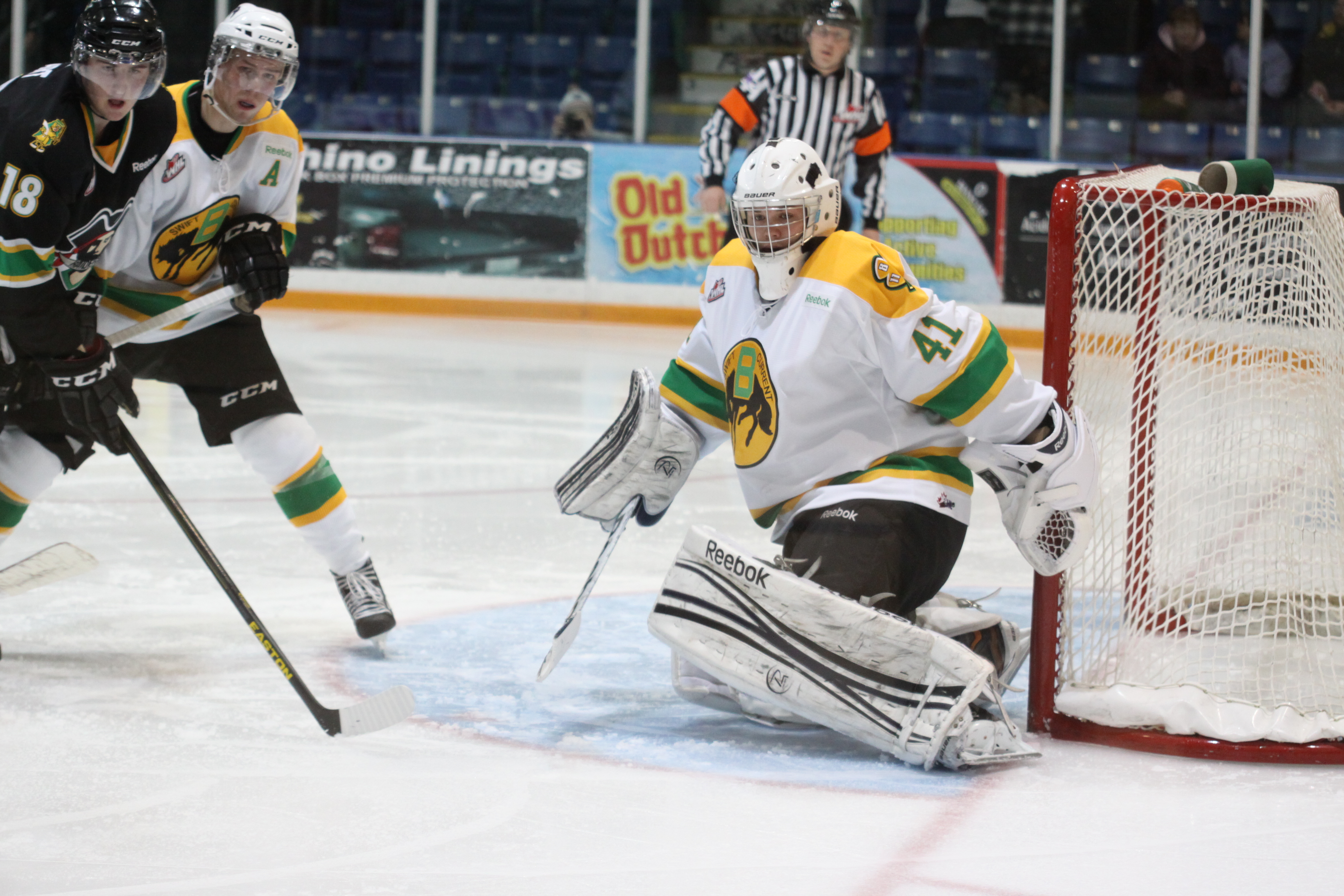 Colin Ruck Broncos Blank Raiders - Swift Current Broncos