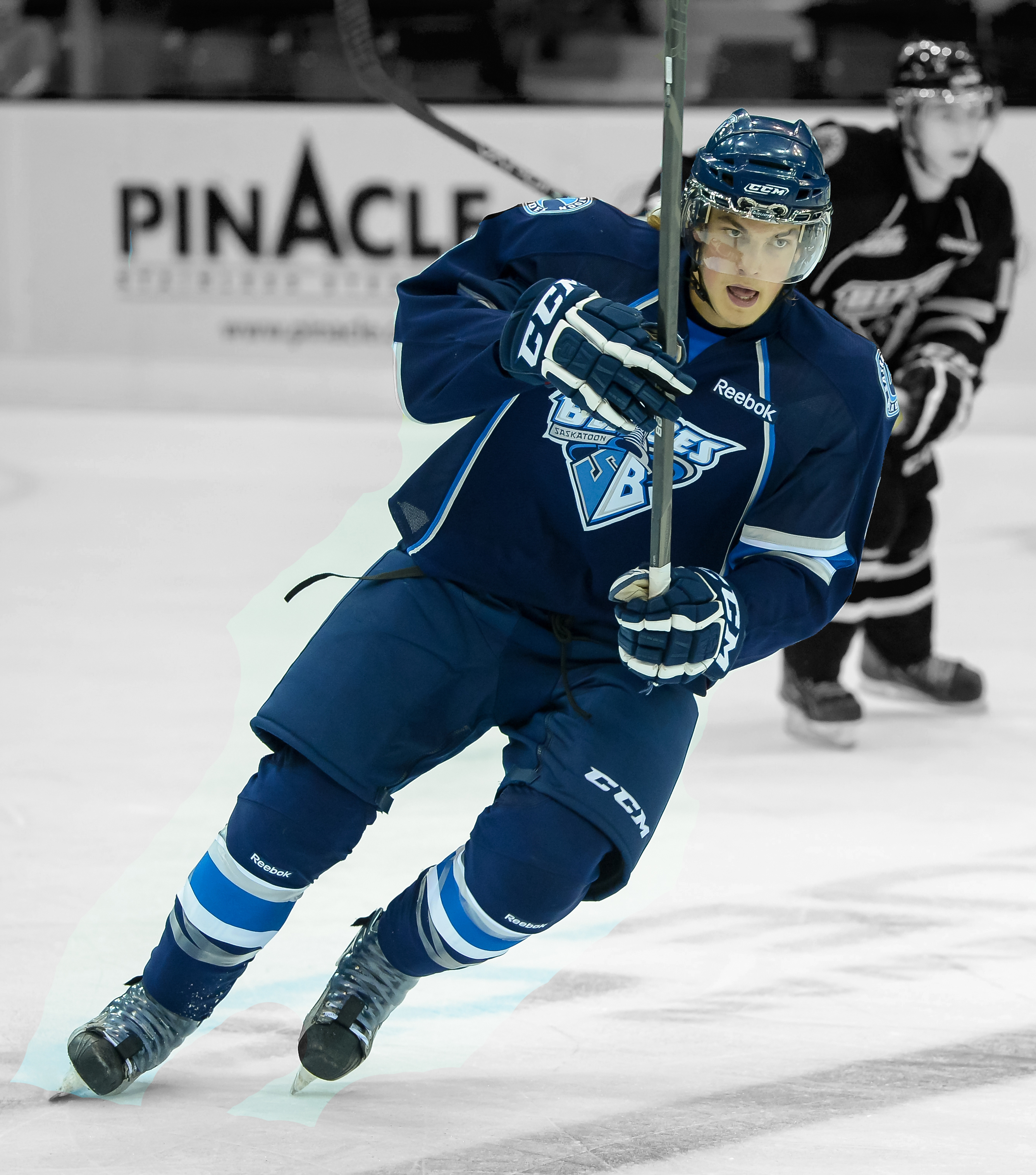 The Saskatoon Blades host the Red Deer Rebels, October 3, 2012