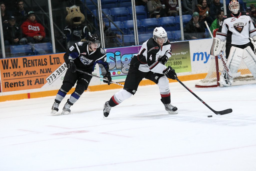 Colin Ruck Oct. 12 vs VAN - Swift Current Broncos