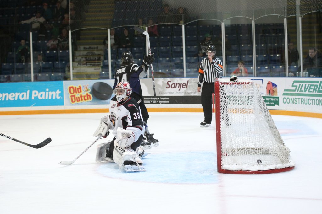 Colin Ruck Oct. 12 vs VAN - Swift Current Broncos