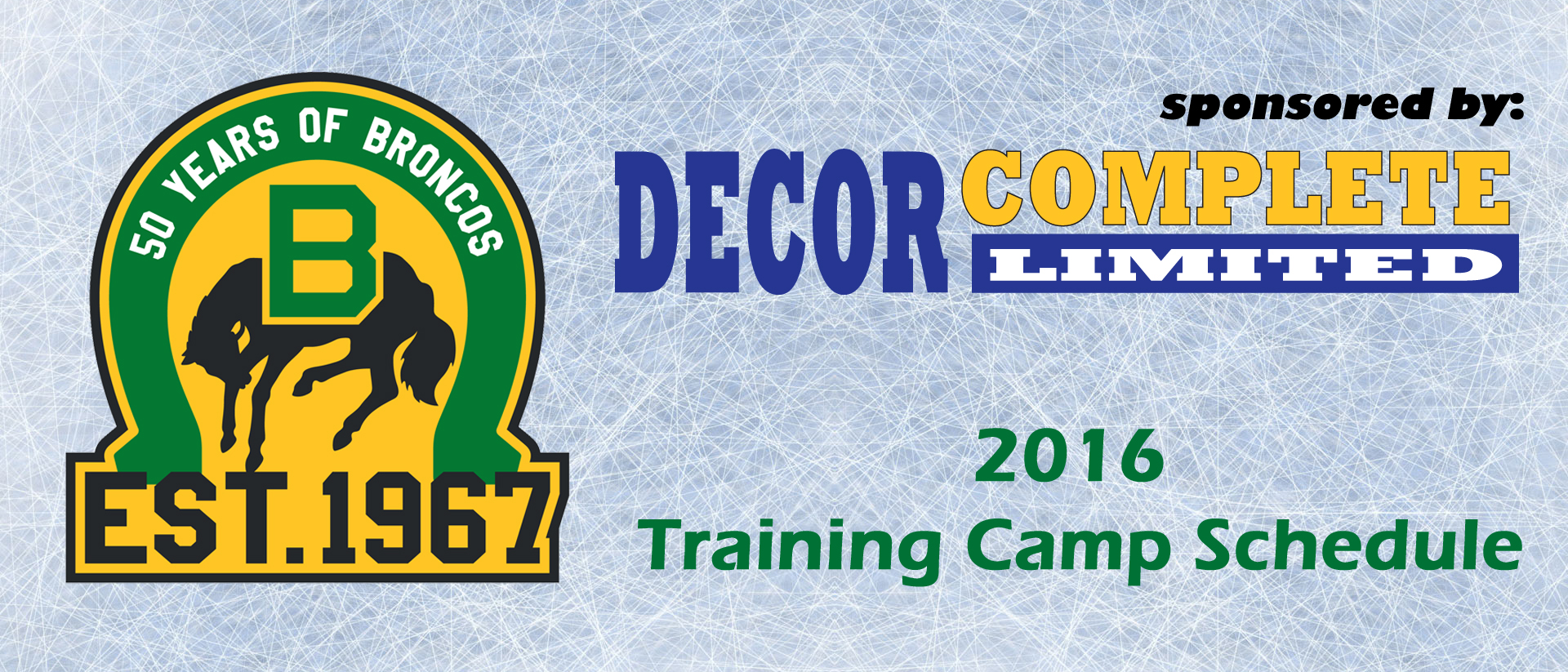 Broncos Training Camp Schedule Announced Swift Current Broncos