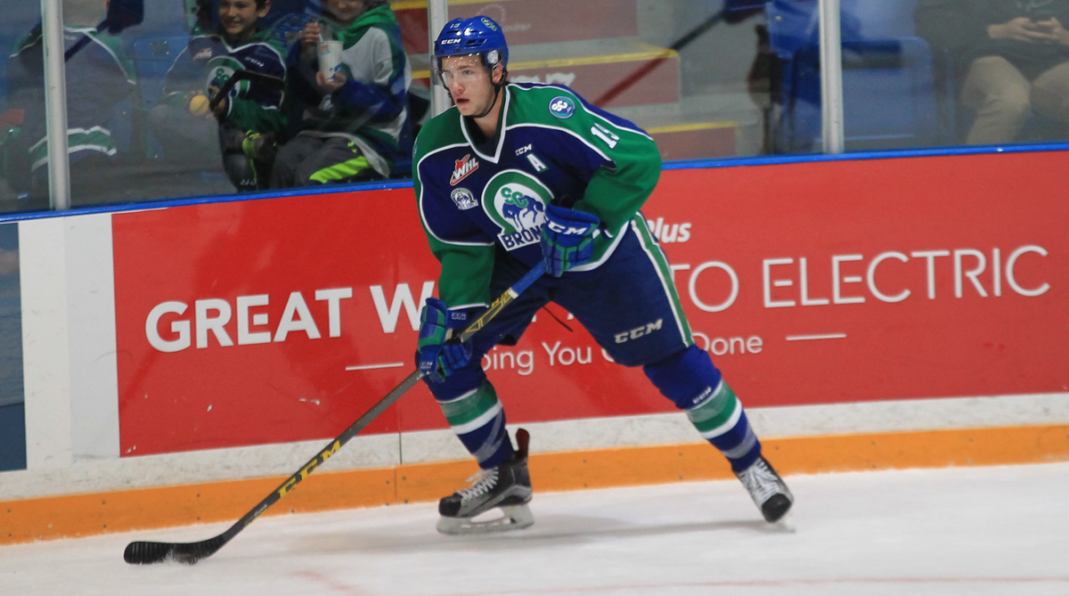 Broncos Forward Lane Pederson Inks EntryLevel Contract with Arizona