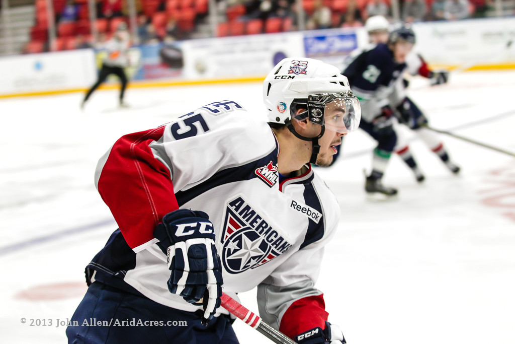 Topping Named Americans Team Captain For 2013 14 Season Tri City Americans