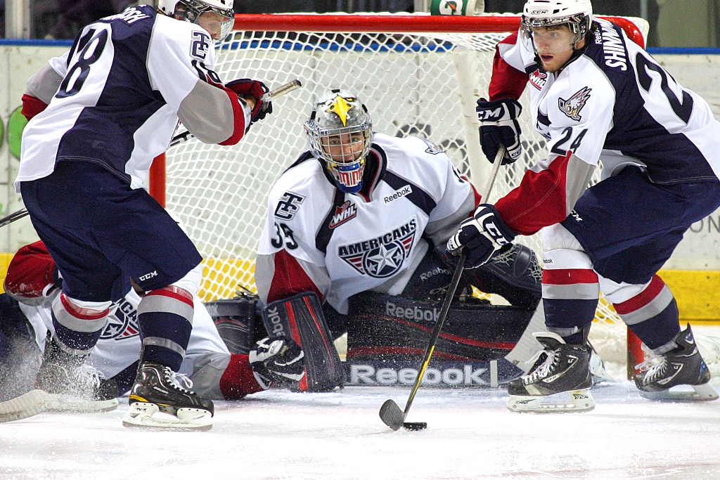 AMS' RIMMER VAUGHN WHL GOALIE OF THE MONTH - Tri-City Americans
