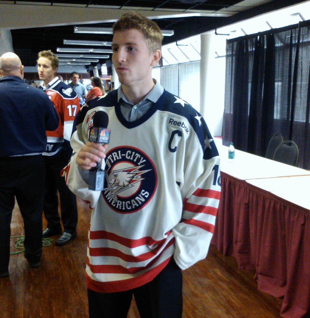 Wilgosh Tabbed As Americans Captain For 2011 12 Season Tri City