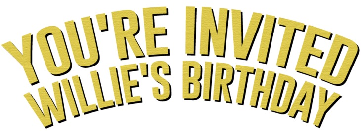 Willies BDay Header