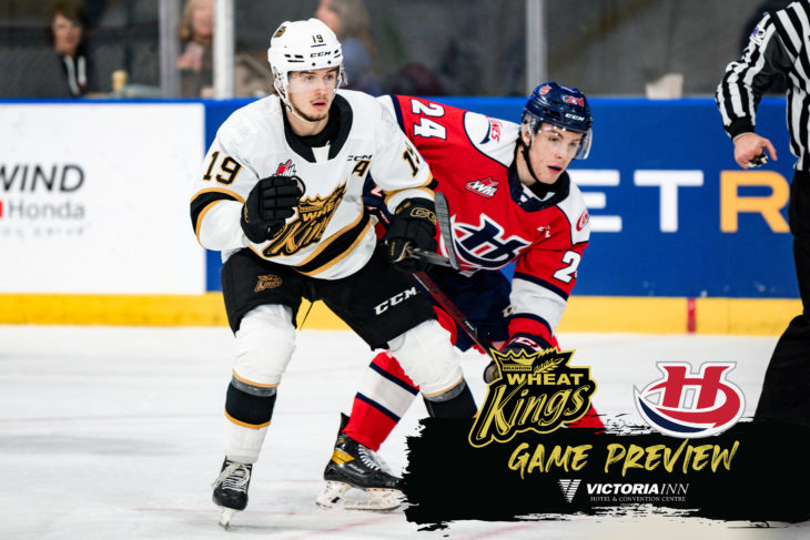 GAME PREVIEW Wheat Kings Host Hurricanes In Double Header Brandon 