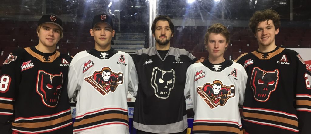 calgary hitmen jersey history