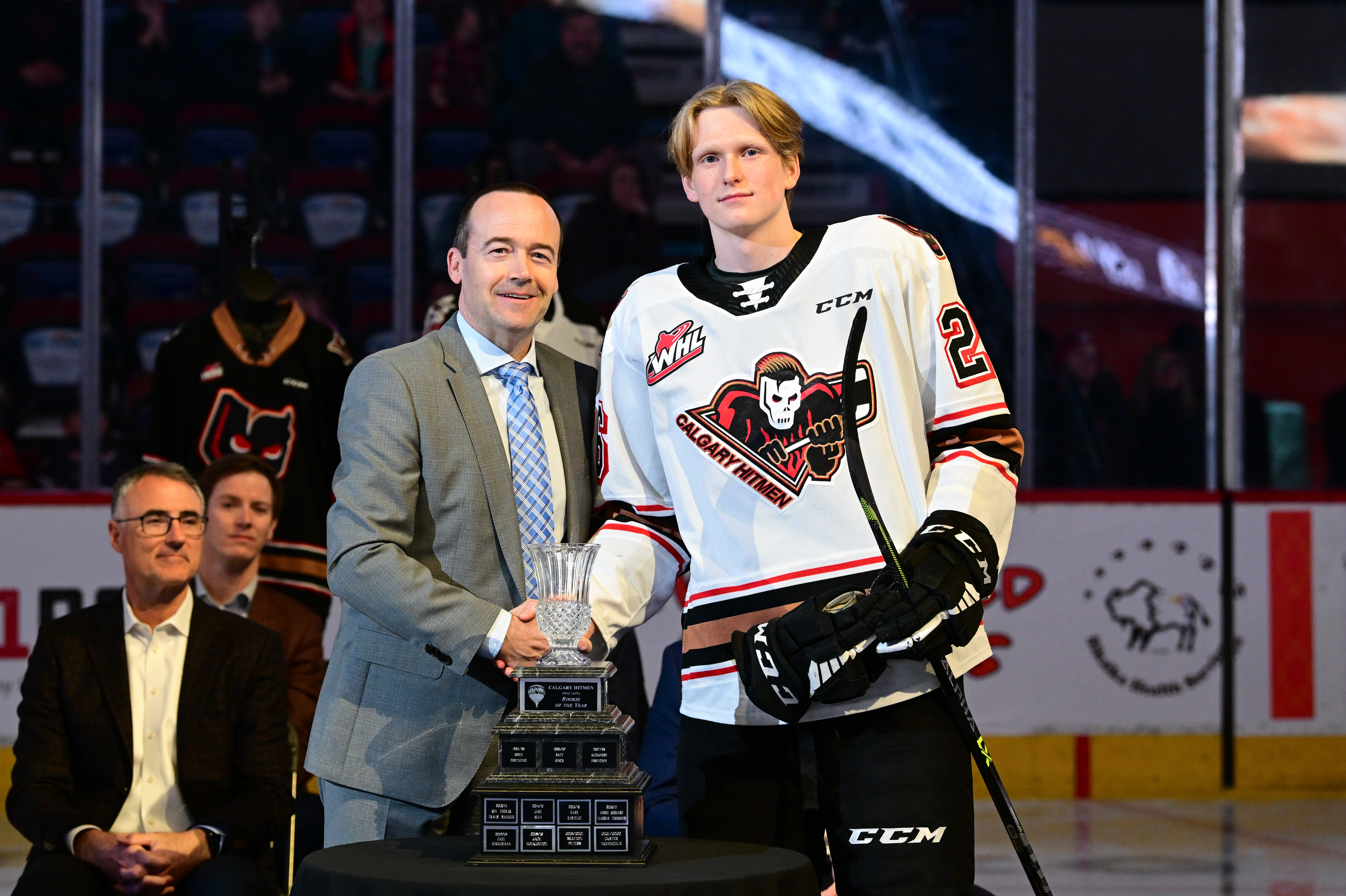 Carter Yakemchuk and Jeff Chynoweth