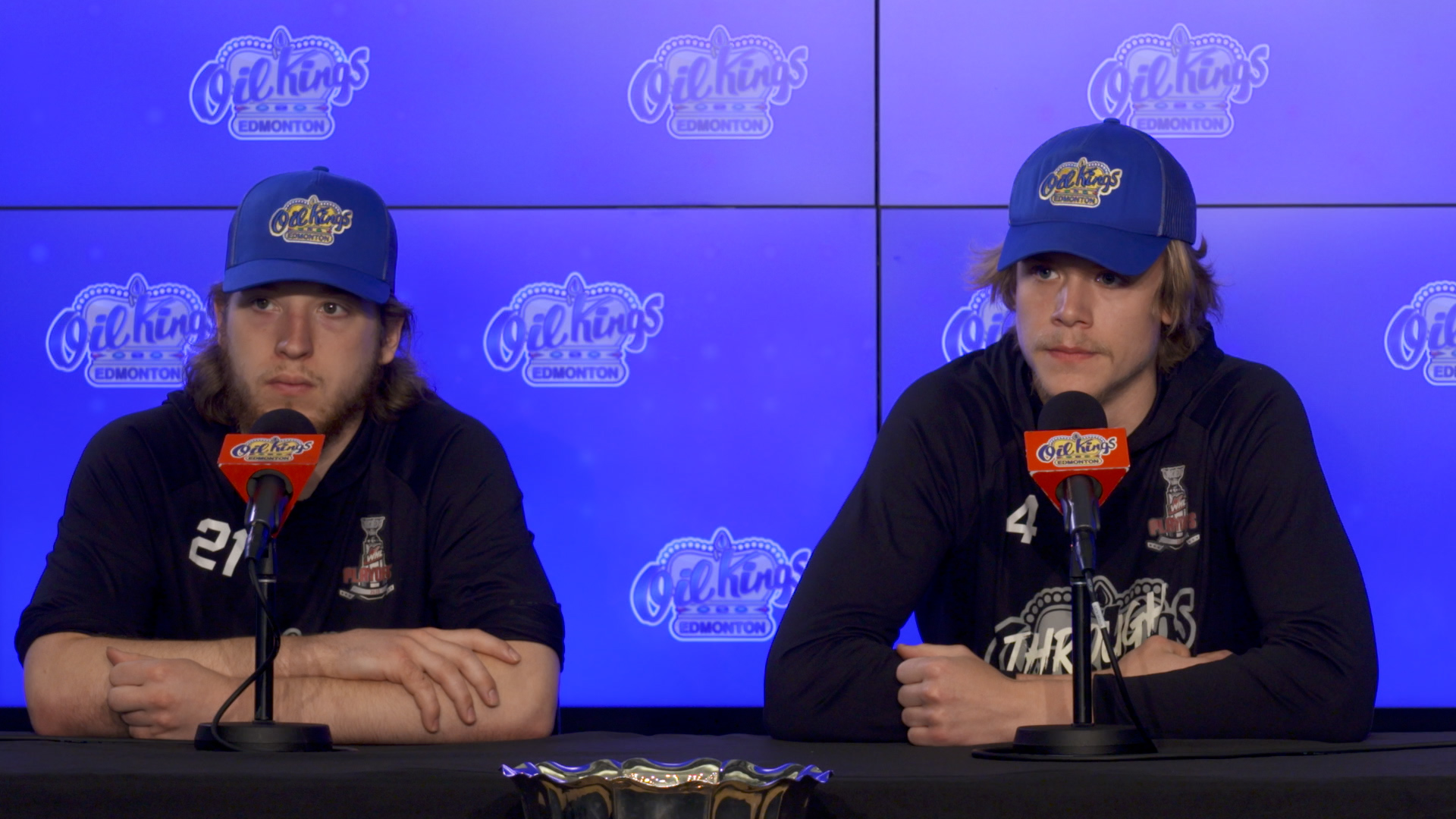 RAW Jake Neighbours and Kaiden Guhle Edmonton Oil Kings