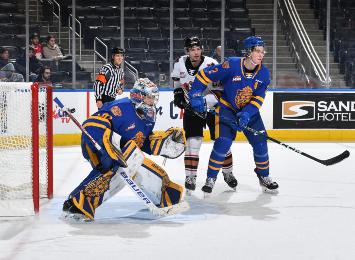 GAME SUMMARY Hay brilliant in Oil Kings blanking of the Hitmen