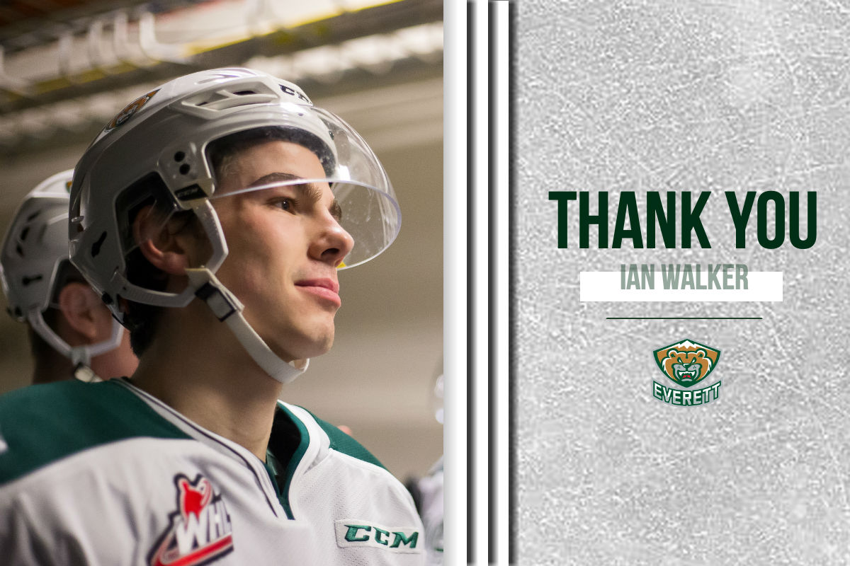 Ian Walker Retires to Pursue Academic Opportunity Everett Silvertips