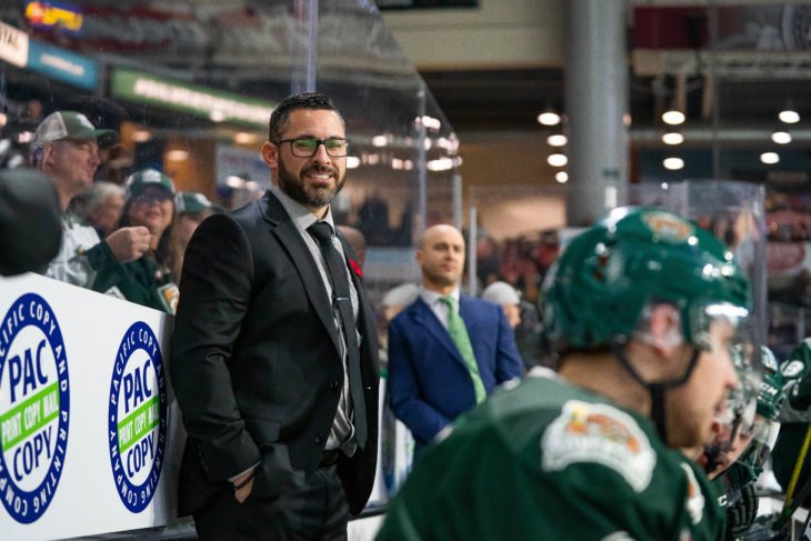 Dennis Williams led the Tips to a 96 point campaign, 2nd most in the entire WHL. (Photo: Chris Mast / Everett Silvertips)